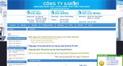 Desktop Screenshot of maylocnuockarofi.com